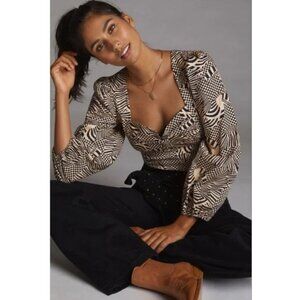 Farm Rio x Anthropologie Sweetheart Blouse